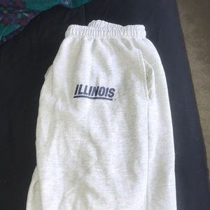 University of Illinois sweatpants